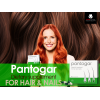 PANTOGAR ® DIETARY SUPPLEMENT FOR HAIR AND NAILS ( THIAMINE MONONITRATE + CALCIUM D-PANTOTHENATE + MEDICINAL YEAST + L-CYSTINE + KERATIN + PARA-AMINOBENZOIC ACID ) 90 CAPSULES